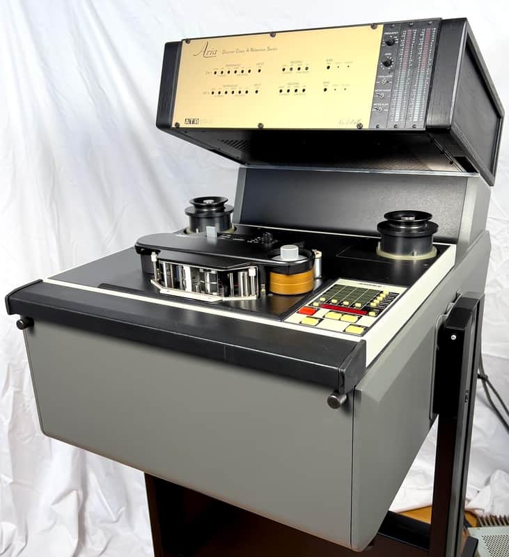 Ampex / ATR Services ATR 100 Series ATR-102 1" 2-Track Mastering Analog Tape Recorder with Aria Electronics (Dave Hill / Cranesong) image 1
