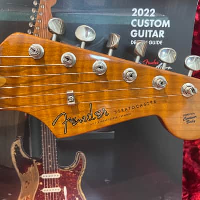 Fender Custom Shop Limited Edition Roasted Pine Stratocaster Closet Classic Desert Sand image 10