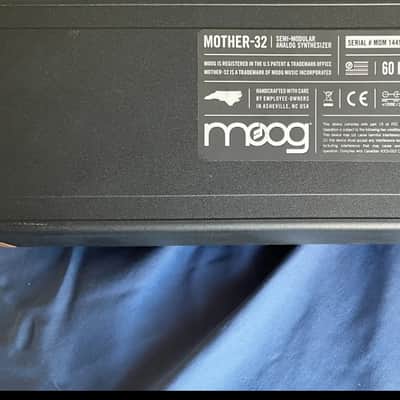 Moog Mother-32 Tabletop / Eurorack Semi-Modular Synthesizer 2015 - Present - Black image 1