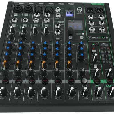 Mackie ProFX10GO 10-Channel Battery Analog Mixer w/FX/USB/Bluetooth+Headphones image 14