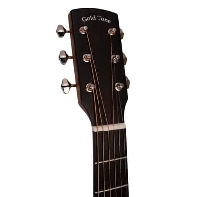 Gold Tone The Dread Acoustic Electric All Solid Wood Guitar w/Bag  Satin Natural image 8