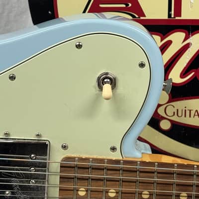 Fender Vintera '70s Telecaster Custom Guitar with Case 2022 - Sonic Blue / Pau Ferro fingerboard image 5