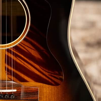 Eastman E20SS-TC Thermo-Cured Dreadnought Acoustic Guitar - Sunburst with Hardshell Case Bild 12