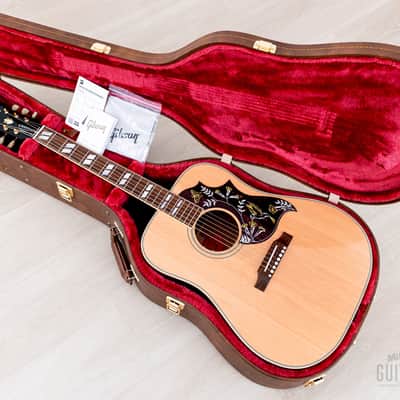 2023 Gibson Hummingbird Original Dreadnought Acoustic Guitar Antique Natural, Mint w/ Case, Tags image 19