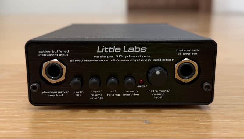 Little Labs Redeye 3D Phantom Direct Box & Re-amplifier 2010s - Black image 1