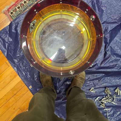 Ludwig Tequila Sunrise Tivoli Bass Drum 20x14 1970s image 17