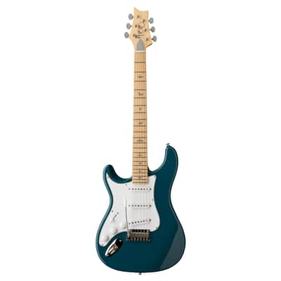 PRS SE Silver Sky Left-Handed Electric Guitar - Nylon Blue w/Maple FB image 2