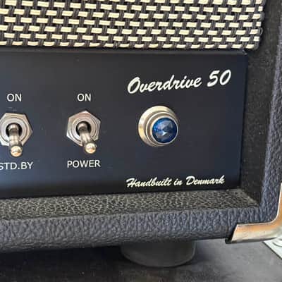 2004 Skrydstrup Overdrive 50 Head With Custom Flight Case image 9