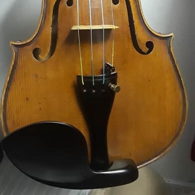 Fine Old Antique German Violin Labeled Francesco Ruggeri image 1