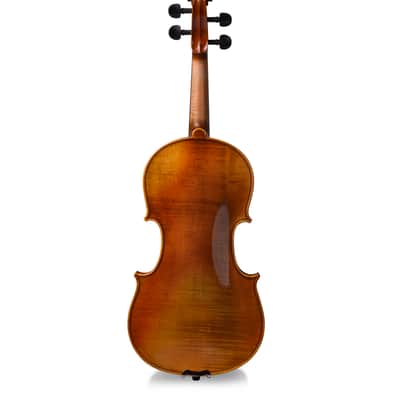 Aileen PREMIUM BEGINNER Series Violin Outfit - 4/4 Full Size Solid Wood Ebony Fitted image 4