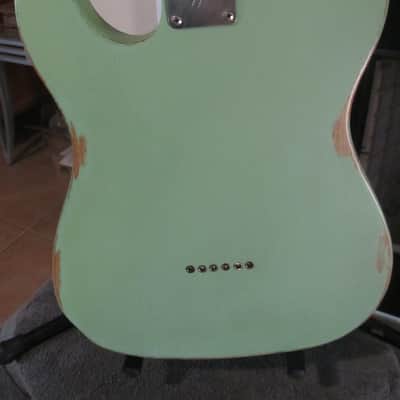 Modified Custom Telecaster 2016 - Seafoam Green image 2