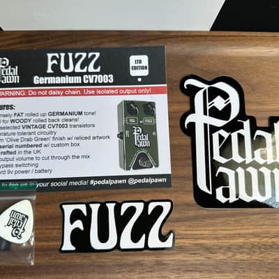 PEDAL PAWN - CV7003 Germanium Fuzz Pedal - Olive Green #519 image 7