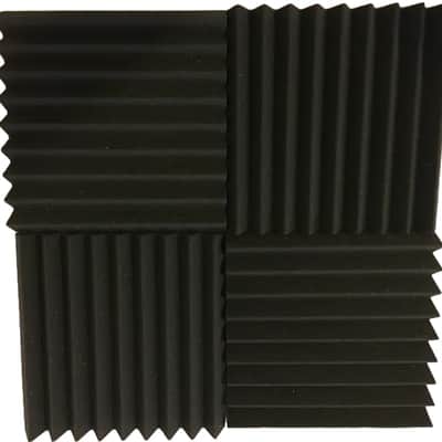 12 Pack Foam Wedge tiles 2"x12"x12" Studio Soundproofing Sound Proof image 2