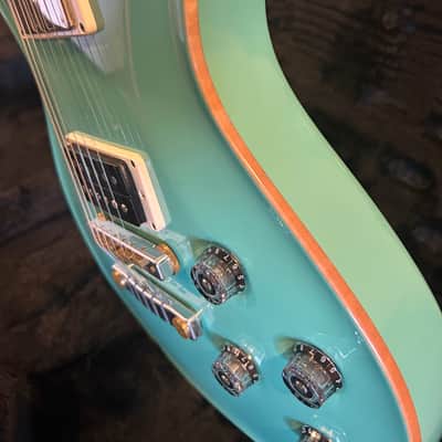 PRS Stripped 58 USA CORE Custom color one off single cut birds 2011 - Sea Foam Green image 13