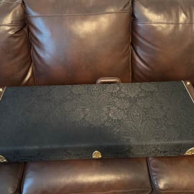 PRS Multi-Fit Hard Guitar Case - Black Paisley / Blue Interior image 2