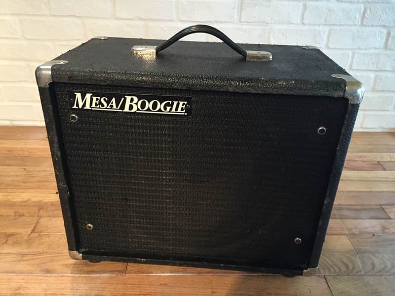 Mesa Boogie 1x12 Black Shadow speaker cabinet cab AWESOME! | Reverb