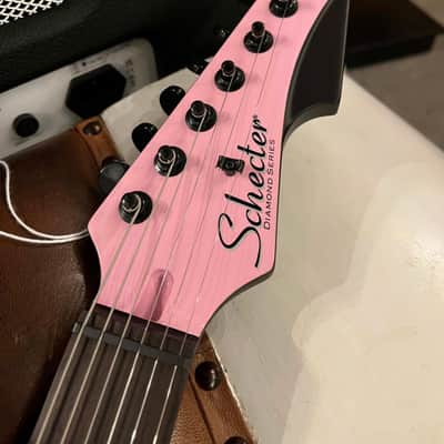 Schecter Machine Gun Kelly Signature PT 2021 - Present - Ticket To My Downfall Pink image 4