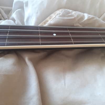 Lag  Blackbass "Panthère Noire" 1983 made in France Custom Shop Handmade Toulouse Fretless, Neckthru, DiMarzio Set Pickups image 5