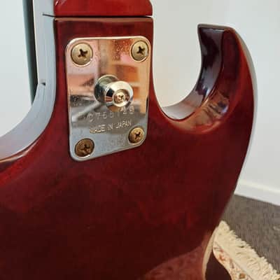 Greco SG-360 1976 Japan Wine Red Maxon U-1000 Hard case image 12