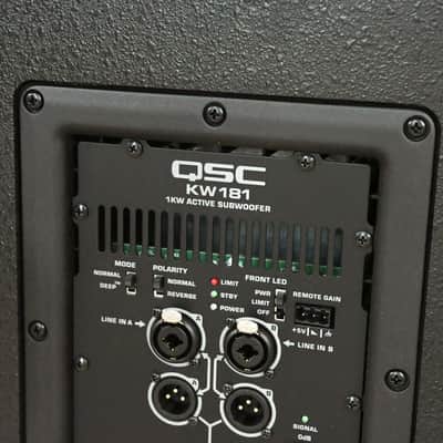QSC KW181 1000W 18" Powered Subwoofer CG015DT *ASK FOR SHIPPING* image 6