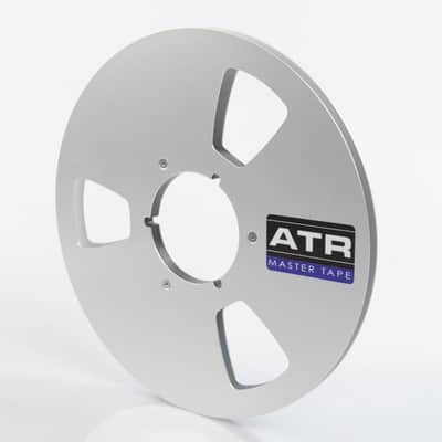 ATR Magnetics Master Tape 1/4″ Empty | 10.5″ NAB Metal Reel, Silver with Set-Up Box image 1