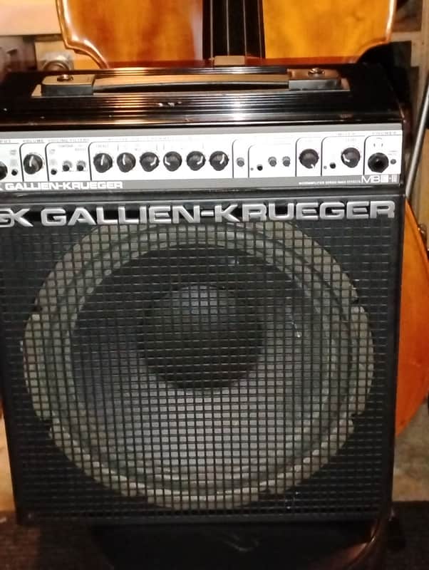 Gallien-Krueger MB 150E mid 90's - black silver image 1