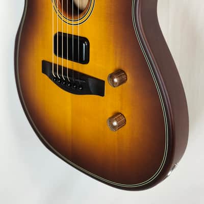Mint Fender Acoustasonic Standard Telecaster, Honey Burst 2025 image 4