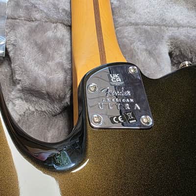 Fender American Ultra Telecaster BRAND NEW! Texas Tea Metallic USA Tele Electric Guitar image 10