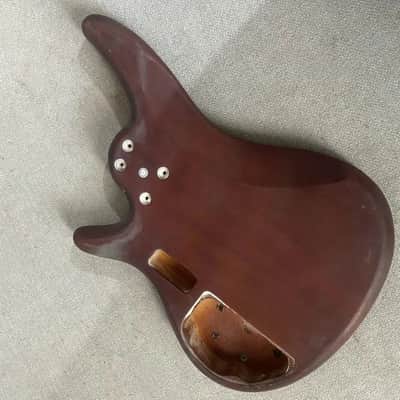 Red HH 6 String Bass Body DIY Project image 8