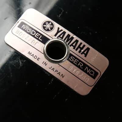 Yamaha BD-922RF Recording Custom 22x16" Bass Drum 1982 - 1991 (9000 Series) Black image 5