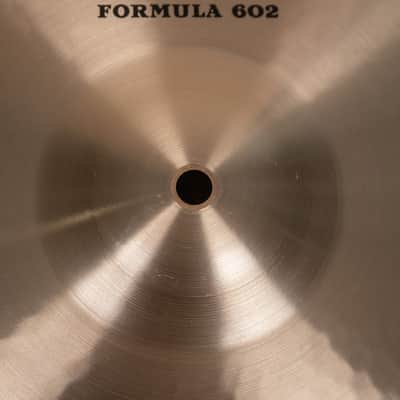 Paiste 15" Formula 602 Sound Edge Hi Hat Cymbals 1090g 1251g image 5