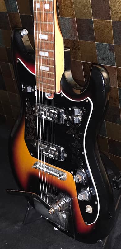 Vintage Teisco ET-220 Spectrum w/Case. image 1