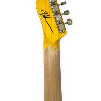 Nash T-2HB w/ Lollartrons, 2022 Olympic White, Pine body, Light Relic. NEW (Authorized Dealer) image 15