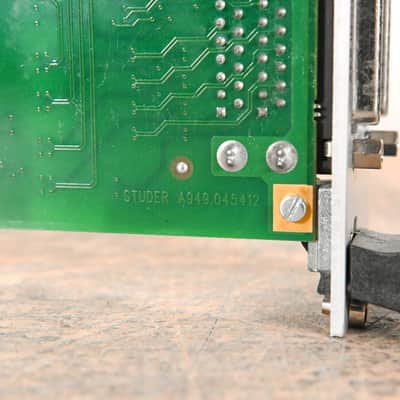 Studer AES/EBU M2 Card in SFC D21m Card for Vista 1 CG01HBH image 18