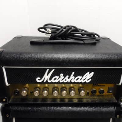 Marshall MG15MSII MG15 MSII LEAD MG 15 Watt Guitar Head Cab Amp Amplifier MINI MICRO Stack Vintage image 1