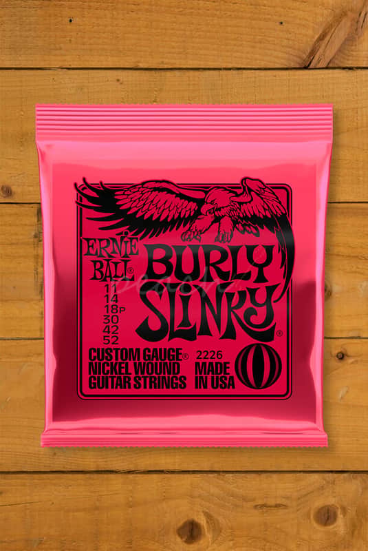 Ernie Ball Burly Slinky Nickel Wound Electric Guitar Strings - 11-52 image 1