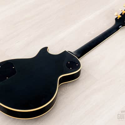 2000s Edwards by ESP E-LP-98LTC Custom Black Beauty, Ebony Nitro Lacquer w/ USA Seymour Duncans, Japan image 13