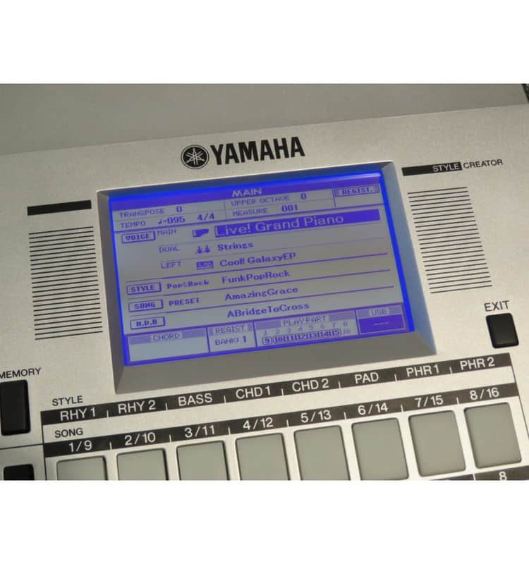 Yamaha PSR-S550 Silver 61 Key Digital Keyboard - New in Box | Reverb