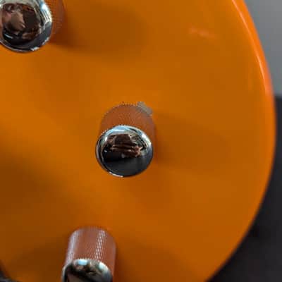 Mitchell MB100OR Short-Scale Solidbody Electric Guitar - Orange image 15