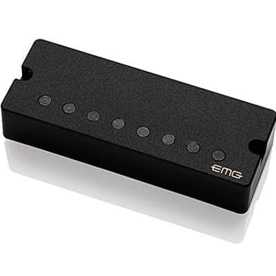 EMG 57-8 Active Soapbar mount 8 String Pickup (Black)  New with Warranty image 2