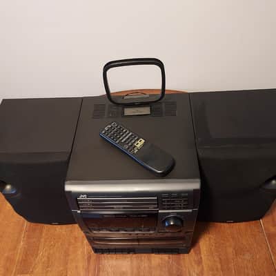 JVC MX-D2T Hi-Fi Compact Component System& Speakers - Remote And Manual ! image 7