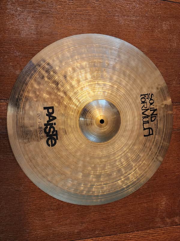 Paiste 20" Sound Formula Full Ride Cymbal 1993 - 1996 - Traditional image 1