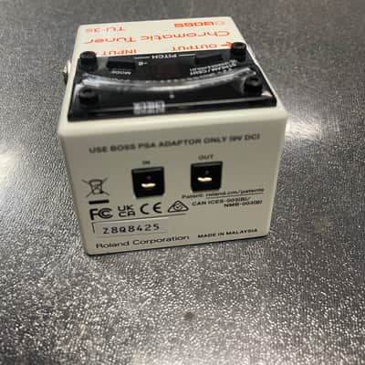 Boss TU-3S Chromatic Tuner 2016 - Present - White image 3