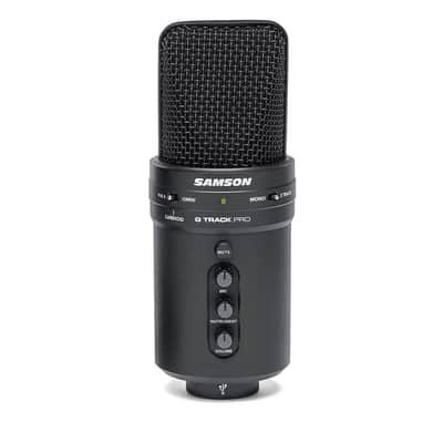 Mint Samson G-Track Pro Professional USB Condenser Microphone with Audio Interface NEW image 6