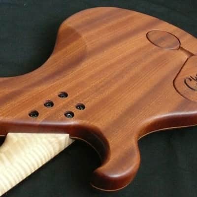 Thomas Cherry Guitars Jaeloe 2025 - Natural open grain oiled bare wood finish image 5