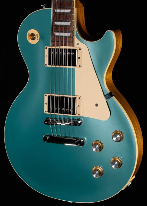 Gibson Les Paul Standard 60s Plain Top Inverness Green Top (088) image 1