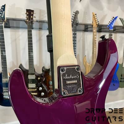 Jackson Custom Shop Dinky FR Electric Guitar w/ Case-Purple Burst image 15