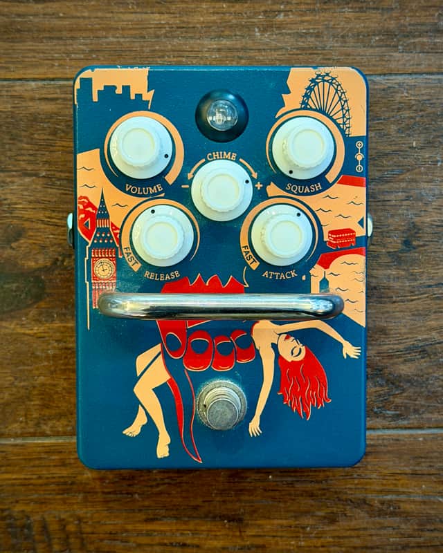 Orange Kongpressor Analog Class A Compressor Pedal image 1