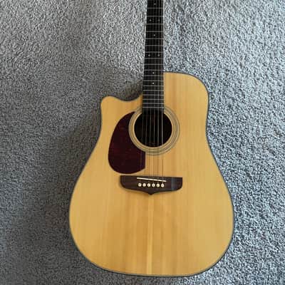Fender San Miguel California Series Natural Lefty Left-Handed Acoustic Guitar image 1