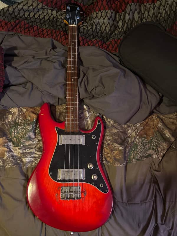 Epiphone Bass ET 280 4string 1870 - Cherry image 1